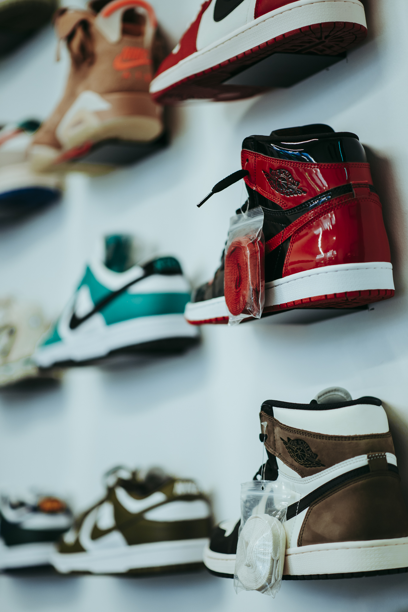 Curated sneaker drops